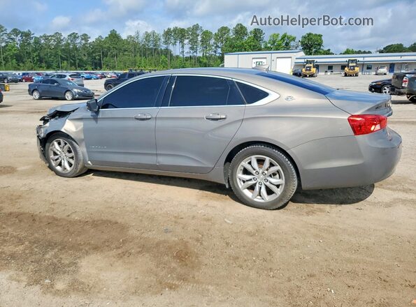 2G1105SA4H9171089 2017 CHEVROLET IMPALA Gray Trasero izquierdo