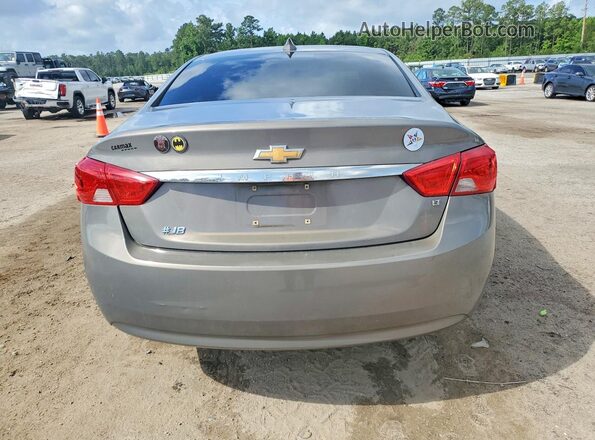 2G1105SA4H9171089 2017 CHEVROLET IMPALA Gray Vista trasera