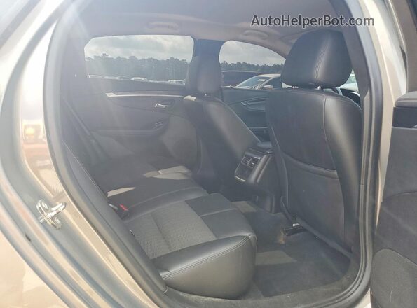 2G1105SA4H9171089 2017 CHEVROLET IMPALA Gray Vista de los asientos traseros