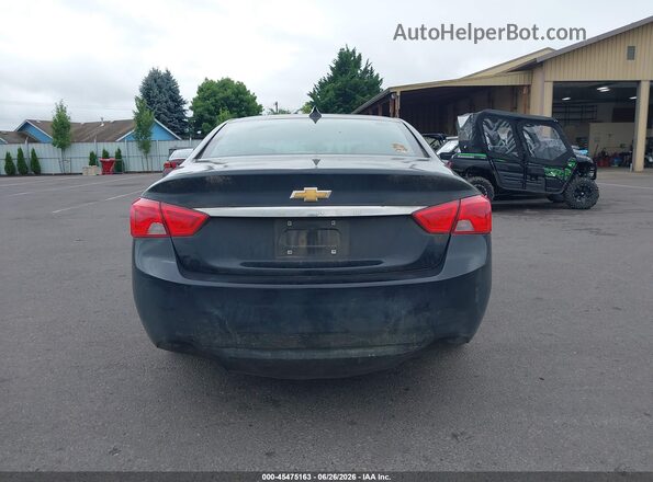 2G1105SA6H9176360 2017 CHEVROLET IMPALA Black 