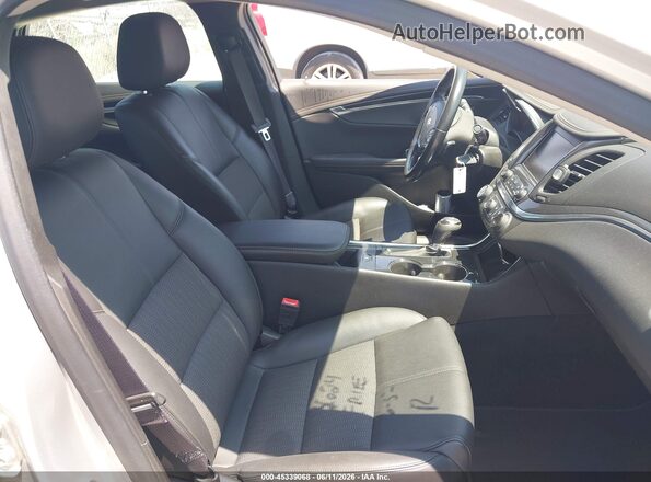 2G1105SA6H9185270 2017 CHEVROLET IMPALA Silver წინა სალონის ხედი
