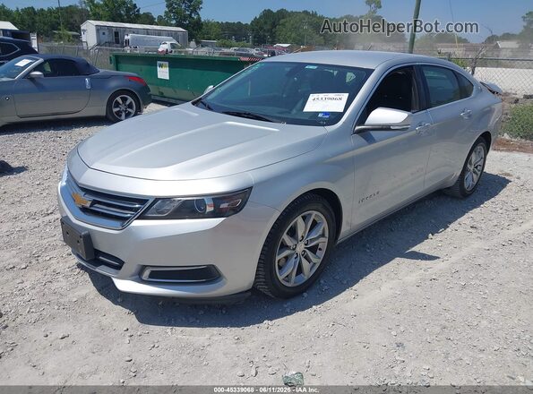 2G1105SA6H9185270 2017 CHEVROLET IMPALA Silver წინა მარცხენა ხედი სამი მეოთხედიდან