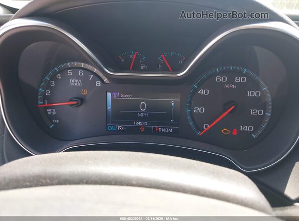 2G1105SA6H9185270 2017 CHEVROLET IMPALA Silver უკანა სავარძლების ხედი