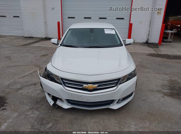 2G1105SA7H9139446 2017 CHEVROLET IMPALA White უკანა სალონის ხედი