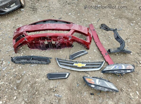 2G1105SA8G9154648 2016 CHEVROLET IMPALA Maroon Vista del compartimento del motor