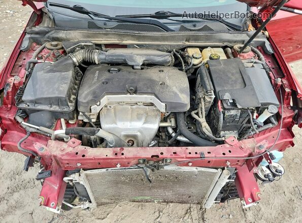 2G1105SA8G9154648 2016 CHEVROLET IMPALA Maroon Vista interior trasera