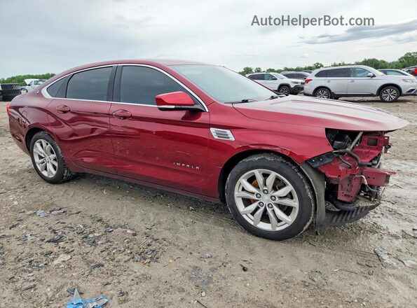 2G1105SA8G9154648 2016 CHEVROLET IMPALA Maroon Delantero derecho