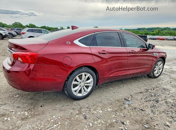 2G1105SA8G9154648 2016 CHEVROLET IMPALA Maroon Trasero derecho