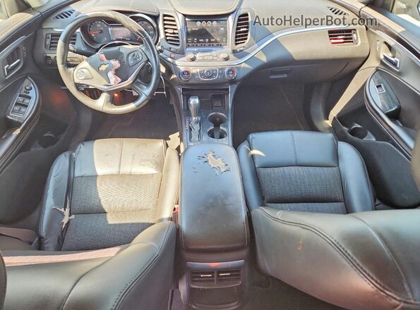 2G1105SA8G9172180 2016 CHEVROLET IMPALA Silver წინა პანელის ხედი