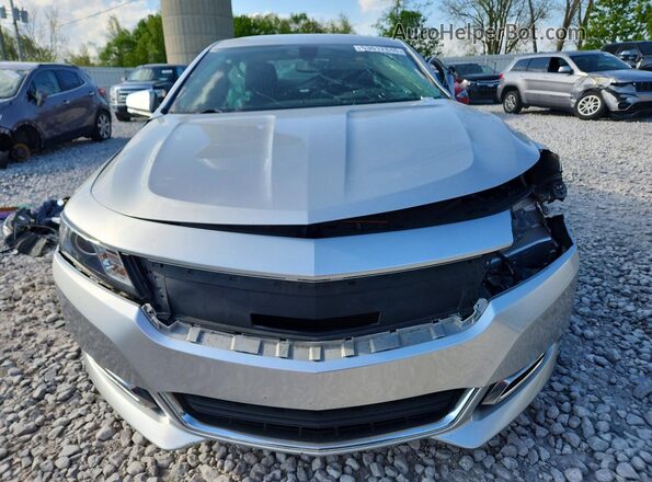 2G1105SA8G9173569 2016 CHEVROLET IMPALA Silver Front view