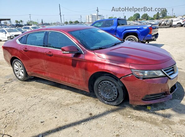 2G1105SA8G9204206 2016 CHEVROLET IMPALA Burgundy Передня права чверть