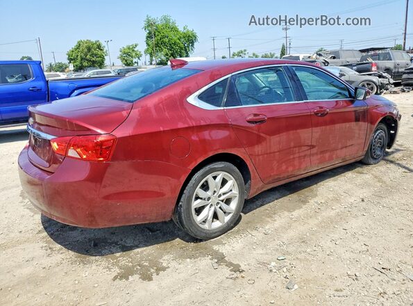 2G1105SA8G9204206 2016 CHEVROLET IMPALA Burgundy Задня права чверть