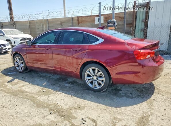 2G1105SA8G9204206 2016 CHEVROLET IMPALA Burgundy Задня ліва чверть