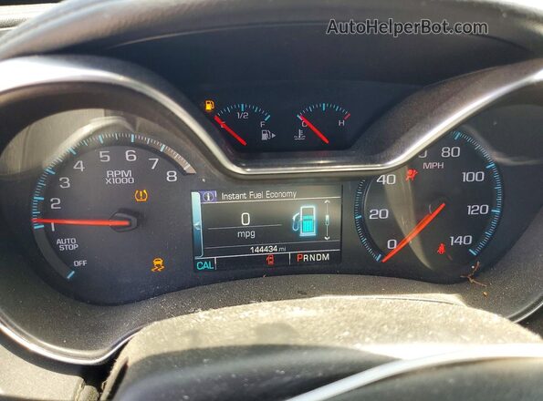 2G1105SA8G9204206 2016 CHEVROLET IMPALA Burgundy Вид щитка приладів