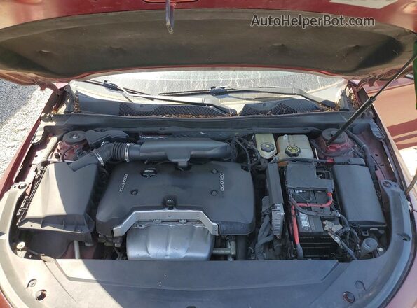 2G1105SA8G9204206 2016 CHEVROLET IMPALA Burgundy Вид задньої частини салону