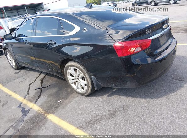 2G1105SA8J9164572 2018 CHEVROLET IMPALA Black უკანა მარცხენა