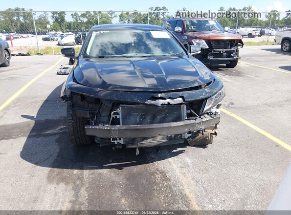 2G1105SA8J9164572 2018 CHEVROLET IMPALA Black წინა ხედი
