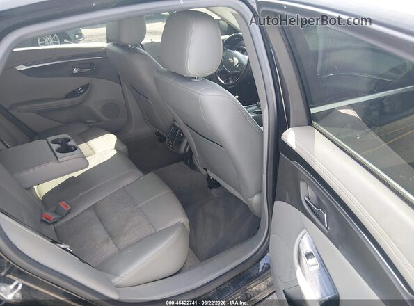 2G1105SA8J9164572 2018 CHEVROLET IMPALA Black VIN კოდის სტიკერის ხედი