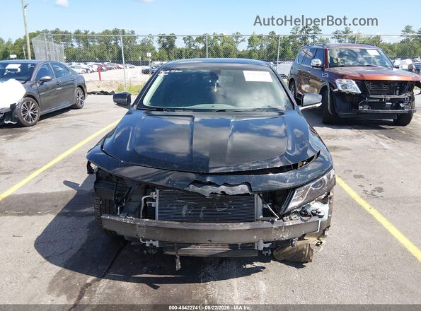2G1105SA8J9164572 2018 CHEVROLET IMPALA Black უკანა სალონის ხედი