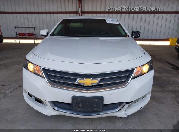 2G1105SA8J9168668 2018 CHEVROLET IMPALA White Սարքավորումների վահանակի տեսք