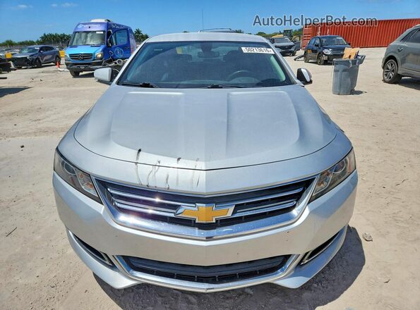 2G1105SA9J9177489 2018 CHEVROLET IMPALA Silver წინა ხედი