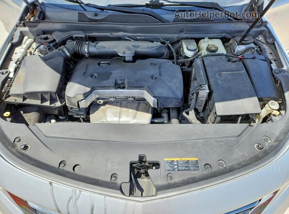 2G1105SA9J9177489 2018 CHEVROLET IMPALA Silver უკანა სალონის ხედი