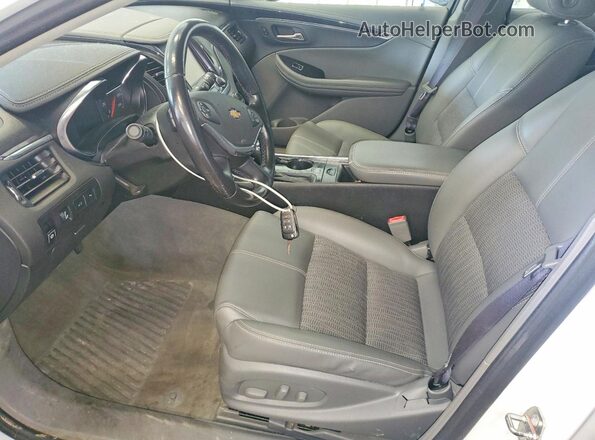 2G1105SAXG9181253 2016 CHEVROLET IMPALA White Vista interior delantera