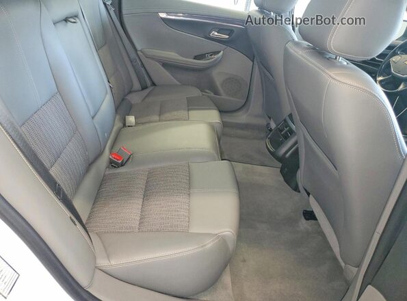 2G1105SAXG9181253 2016 CHEVROLET IMPALA White Vista de los asientos traseros