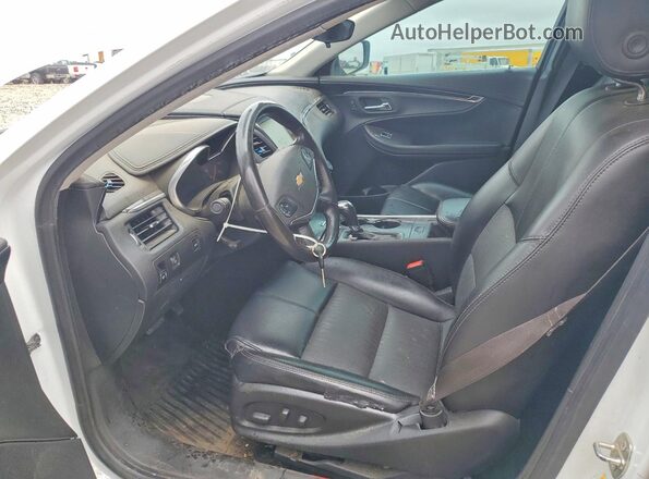 2G1115S3XG9103005 2016 CHEVROLET IMPALA Белый Вид салона спереди