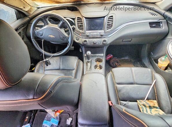 2G1125S37J9104567 2018 CHEVROLET IMPALA Black Вид панелі приладів