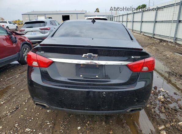 2G1125S37J9104567 2018 CHEVROLET IMPALA Black Вид ззаду