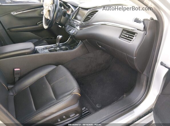 2G1145S30G9139907 2016 CHEVROLET IMPALA Gray წინა სალონის ხედი
