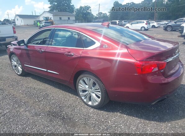 2G1145S31G9155176 2016 CHEVROLET IMPALA Красный Задняя левая четверть