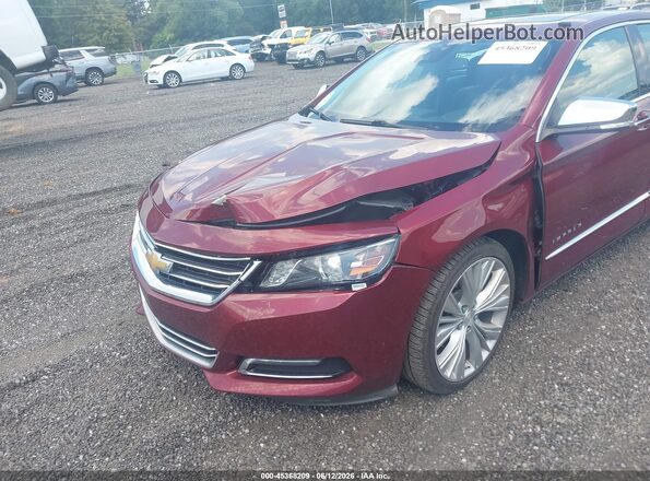 2G1145S31G9155176 2016 CHEVROLET IMPALA Красный Вид спереди