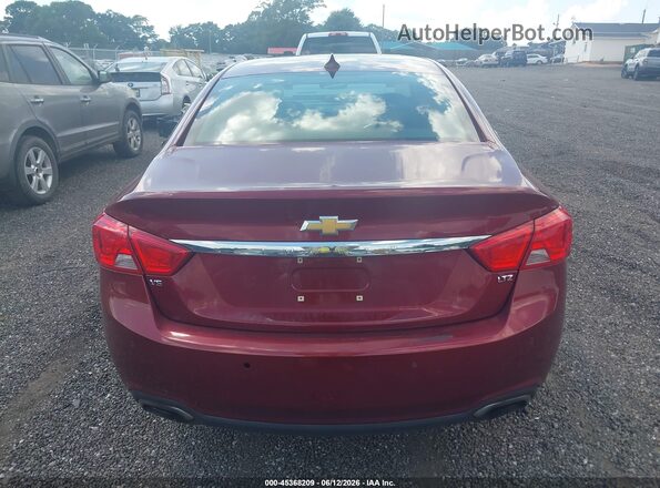 2G1145S31G9155176 2016 CHEVROLET IMPALA Красный 
