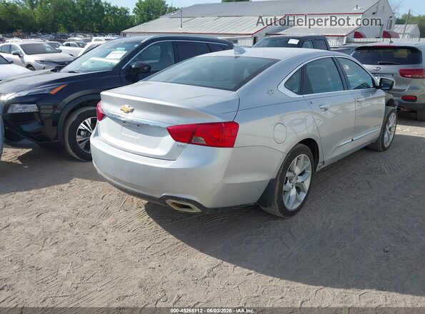 2G1145S32G9182323 2016 CHEVROLET IMPALA Серебряный Задняя правая четверть