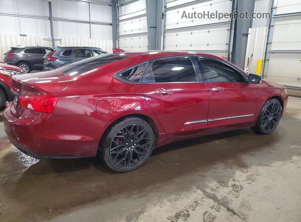 2G1145S32H9182355 2017 CHEVROLET IMPALA Burgundy უკანა მარჯვენა