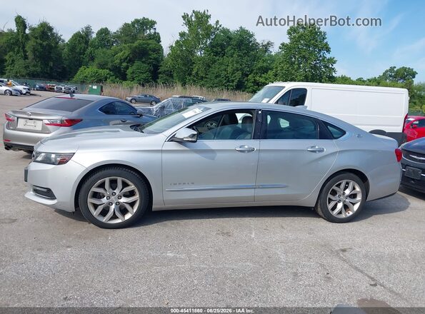 2G1145S33G9128299 2016 CHEVROLET IMPALA Silver 