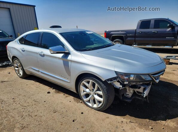 2G1145S34G9135018 2016 CHEVROLET IMPALA Серебряный Передняя правая четверть