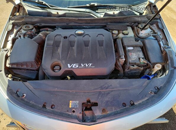 2G1145S34G9135018 2016 CHEVROLET IMPALA Серебряный Вид задней части салона