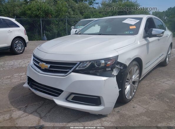 2G1145S34G9144821 2016 CHEVROLET IMPALA Белый Вид спереди