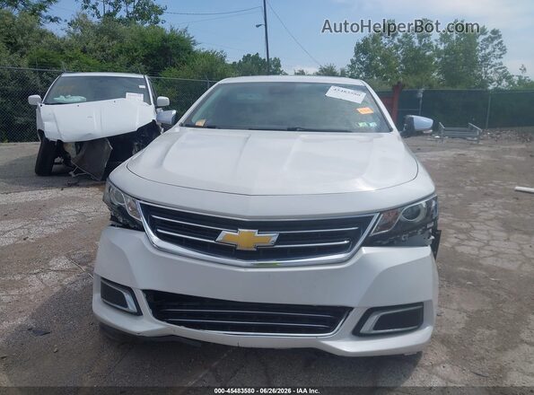 2G1145S34G9144821 2016 CHEVROLET IMPALA Белый Вид щитка приборов