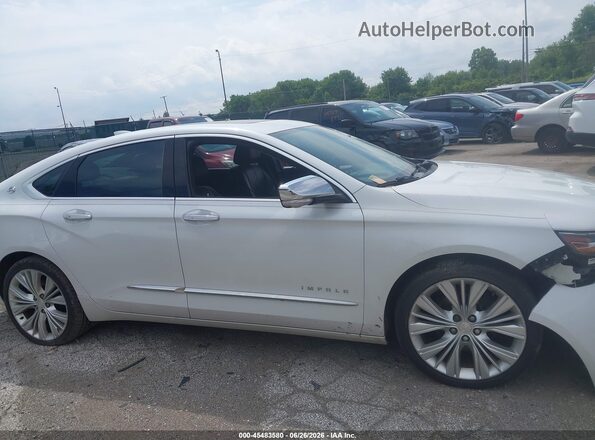 2G1145S34G9144821 2016 CHEVROLET IMPALA Белый Вид задней части салона