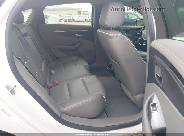 2G1145S34G9155530 2016 CHEVROLET IMPALA White Widok naklejki z numerem VIN