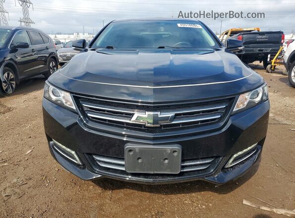 2G1145S34H9124859 2017 CHEVROLET IMPALA Black Вид спереду