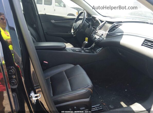 2G1145S35G9205075 2016 CHEVROLET IMPALA Black Front interior view