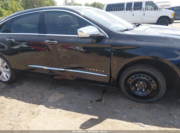 2G1145S35G9205075 2016 CHEVROLET IMPALA Black Front view