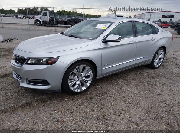 2G1145S35H9107469 2017 CHEVROLET IMPALA Silver Передня ліва чверть