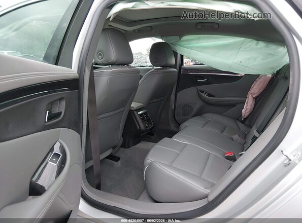 2G1145S35H9107469 2017 CHEVROLET IMPALA Silver Вид наклейки з VIN-кодом