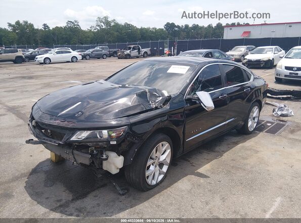 2G1145S35H9131397 2017 CHEVROLET IMPALA Черный Передняя левая четверть
